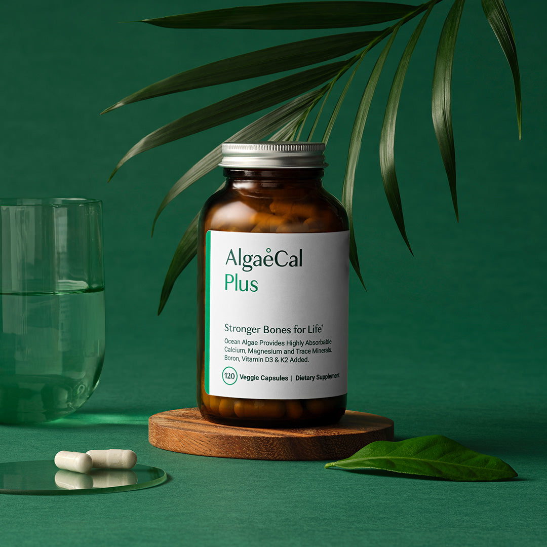 ALGAECAL Organic red algae calcium supplement for bone density