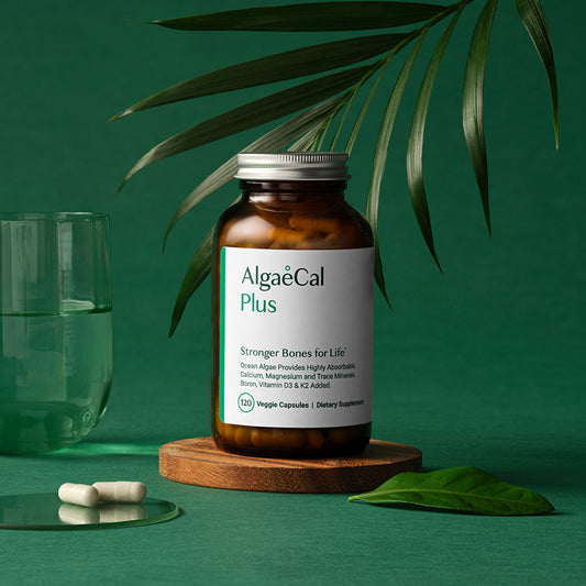 ALGAECAL Organic red algae calcium supplement for bone density