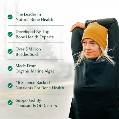 ALGAECAL Organic red algae calcium supplement for bone density